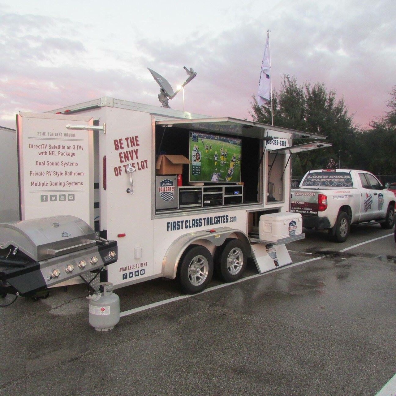 rent tailgate trailer